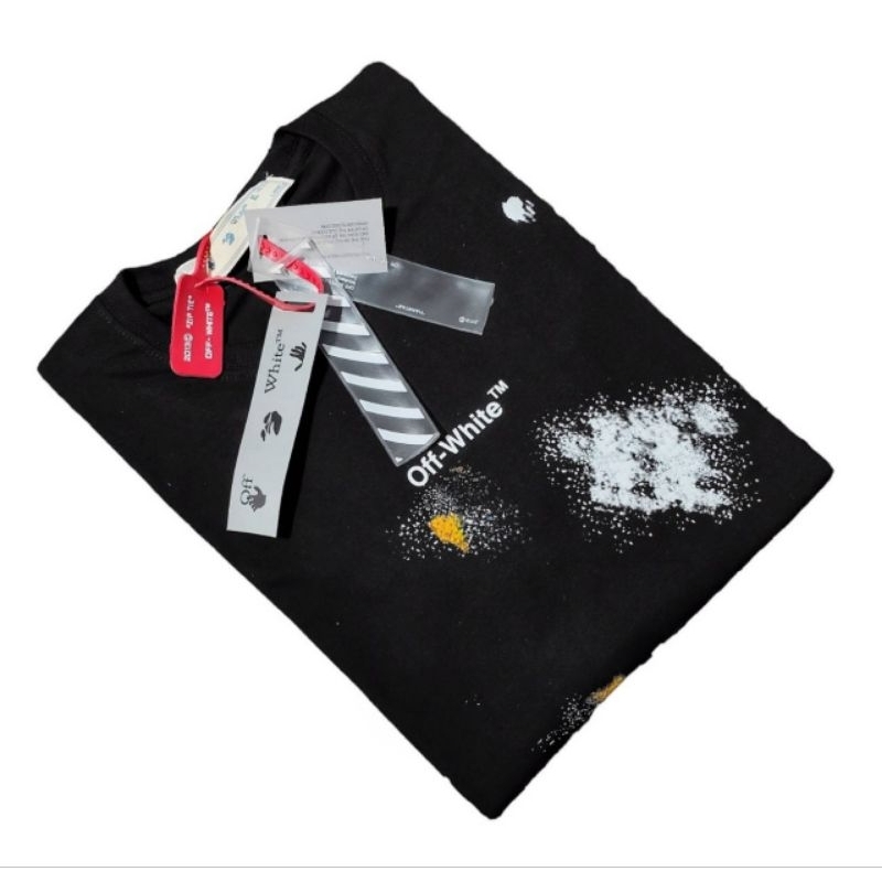 KAOS DISTRO T SHIRT GALAXY OFF WHITE UNISEX