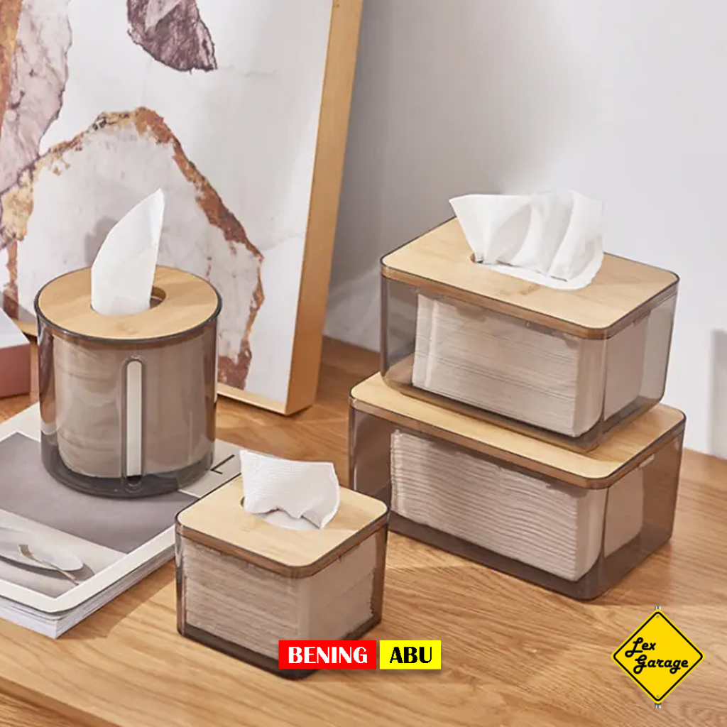 Kotak Tempat Tissue Kotak Tempat Tisu Kayu Tissue Box Dispenser