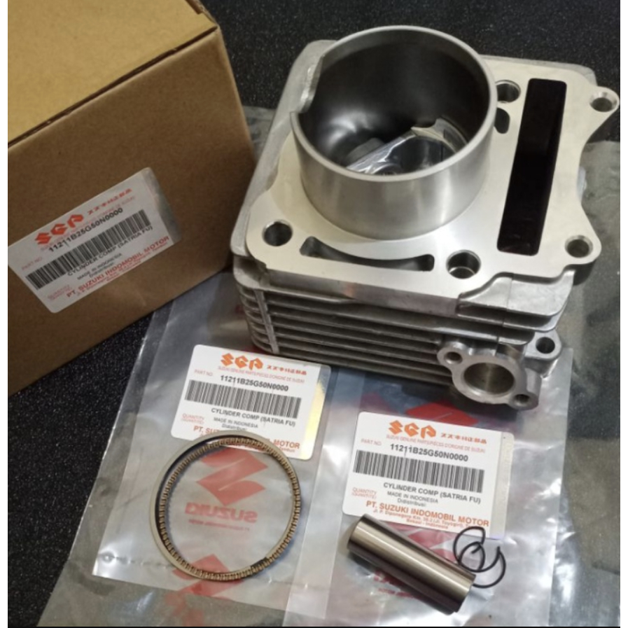 BLOK SEHER KOMPLIT ASSY MOTOR SUZUKI SATRIA FU 150 INJEKSI FI