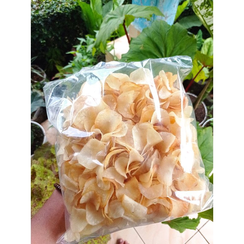 

Cemilan Keripik Singkong Original 500gr