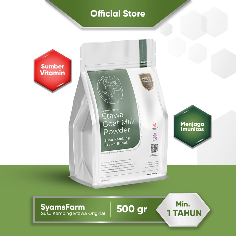 

Susu kambing etawa bubuk 500gr Original