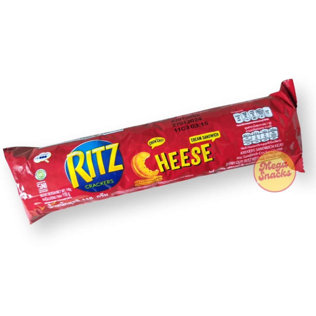 

[PROMO!!] Ritz Cracker CHEESE 118gr - biskuit nikmat renyah gurih diskon termurah