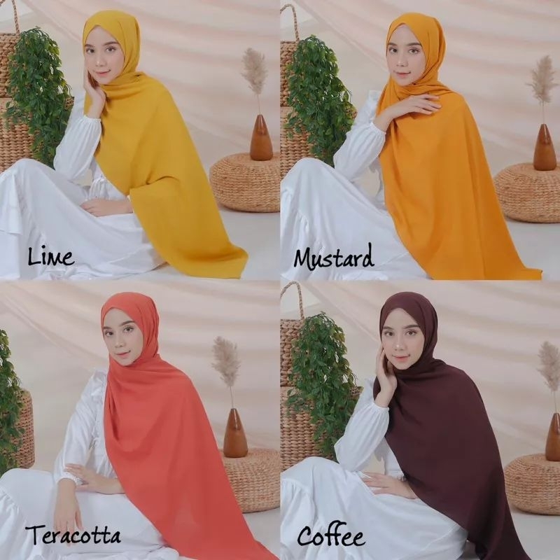 Hijab Pashmina Diamond &quot; Warna Part 1 &quot;