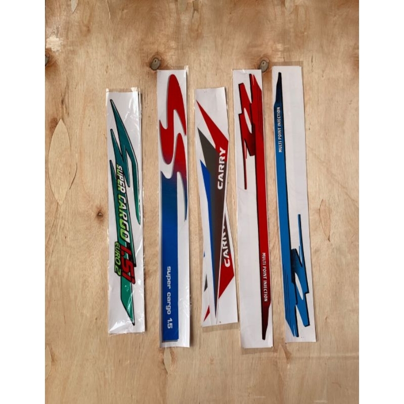 Stiker mobil Pick up, Stiker mobil pick up injeksi