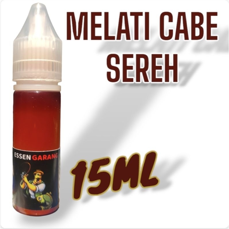 ESSEN MELATI CABE SEREH 15ML // IKAN MAS RAME // BABON // GALATAMA // INDUKAN