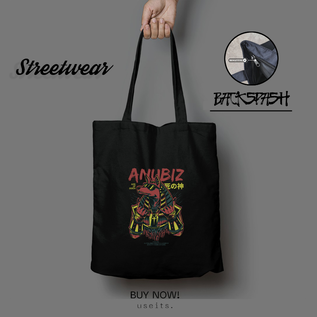 Tas Totebag Streetwear Custom Pria Wanita - STREETWEAR (01)