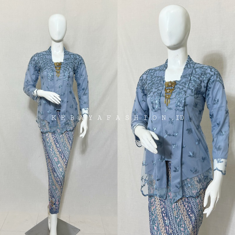 Kebaya Tunik / Tunik Tulle / Kebaya modern / Kebaya tile / Kebaya Kutubaru / Batik Couple