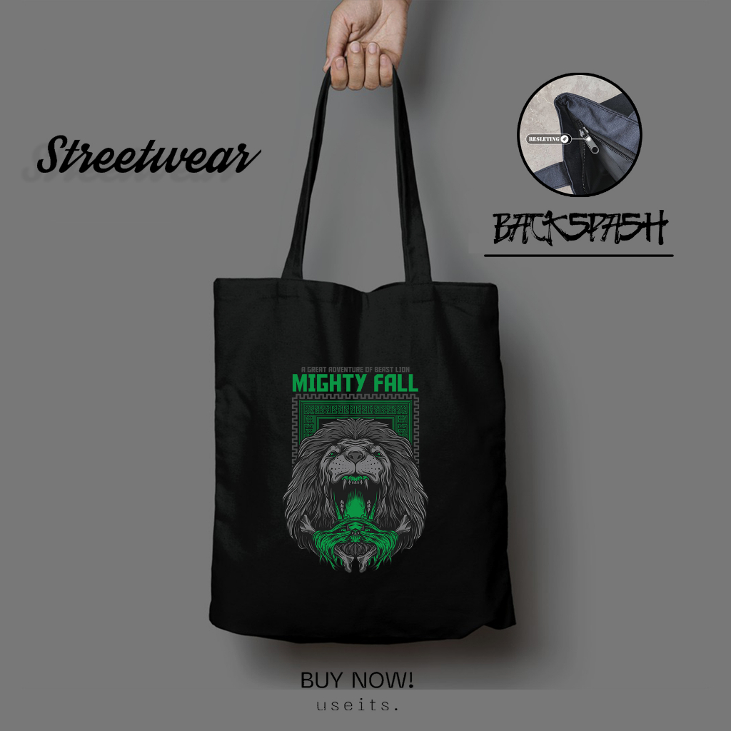 Tas Totebag Streetwear Custom Pria Wanita - STREETWEAR (08)