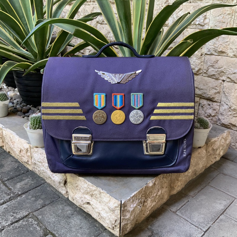 JEUNE PREMIER SIGNATURE BAG MIDI SCHOOL BACKPACK CAPTAIN RARE X SMIGGLE