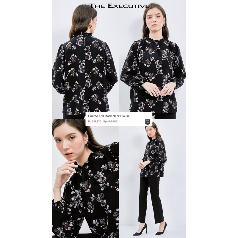 kemeja wanita the executive