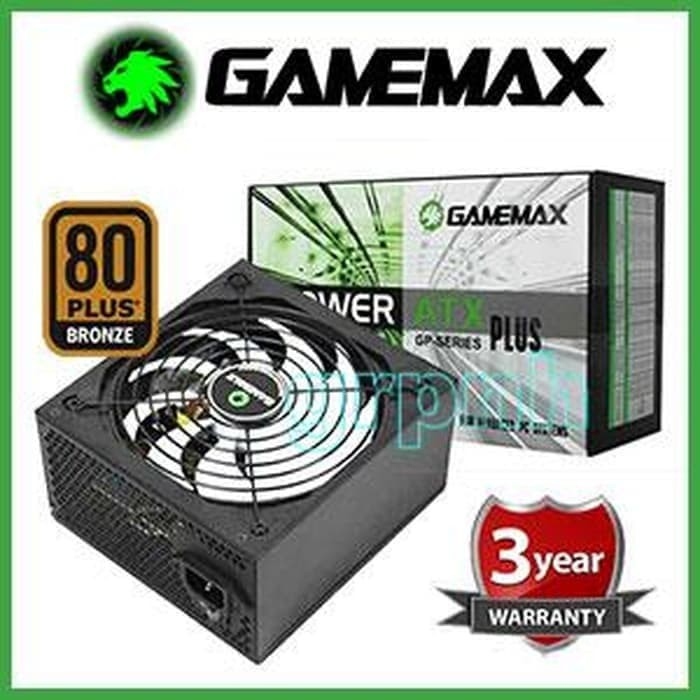 PSU GAMEMAX 450Watt GP-450 - 80plus Bronze Certified