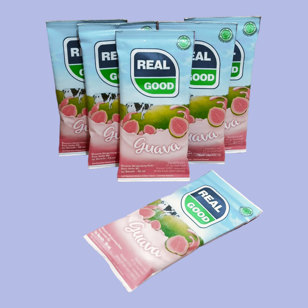 

Real Good Susu UHT Jambu Biji 50 ml [6 pcs]
