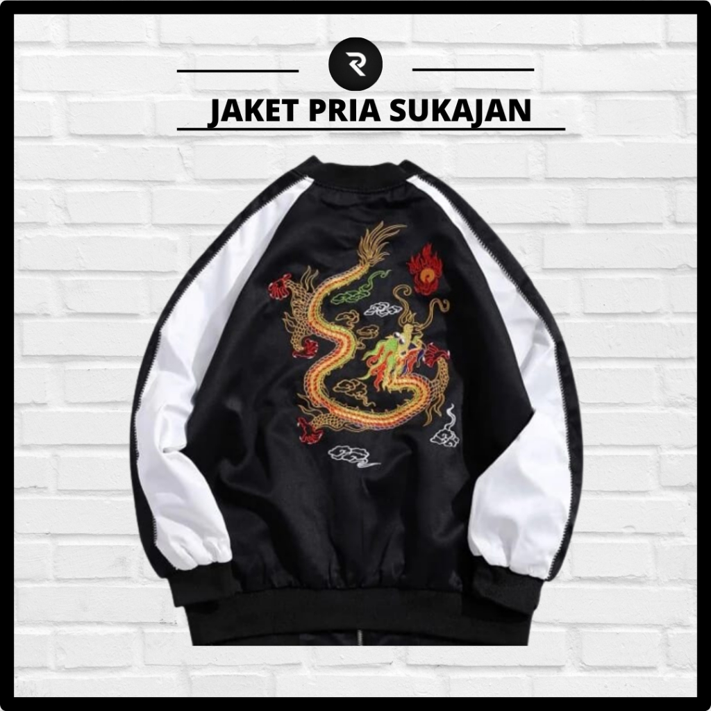 Jaket Sukajan Dragon / Jaket Sukajan Naga A152 X Urband Absolute