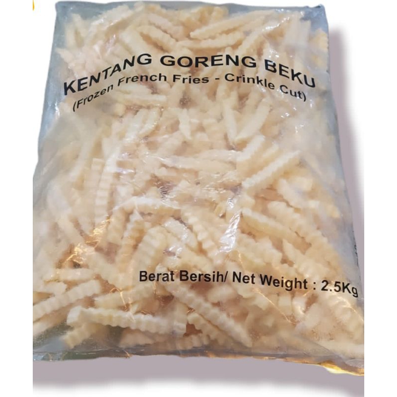 

Kentang Crincle Cut 2,5kg