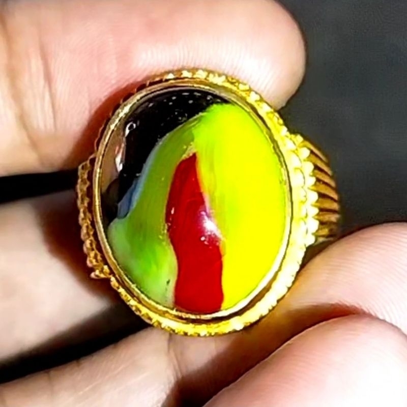 Batu akik Pancawarna