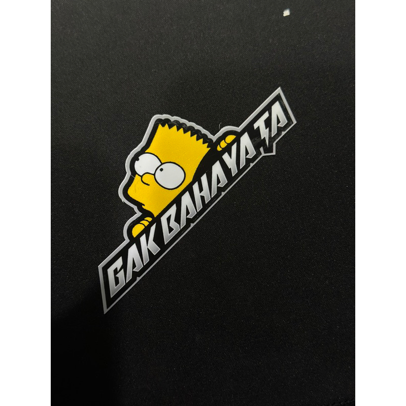 STIKER GAK BAHAYA TA SIMPSON