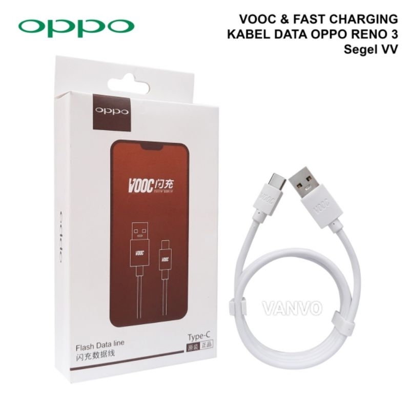 KABEL DATA OPPO VOOC FAST CHARGING / DATA CABLE VOOC OPPO 7 PIN