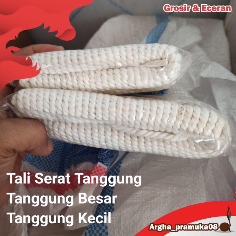 Tali Serat Pramuka Tekuk Tanggung Kecil isi 10 pcs