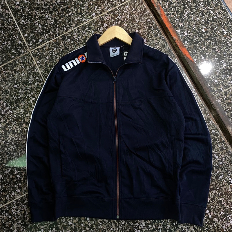 Track jacket union 76 - Warna dark navy