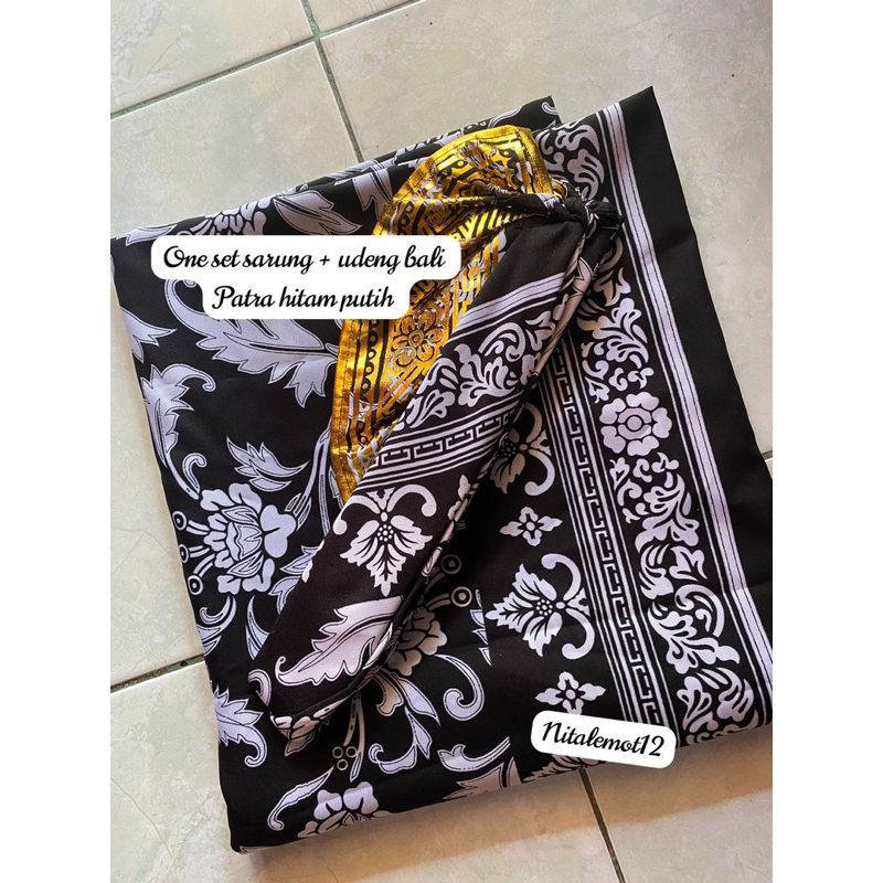 Set sarung Patra + udeng bali