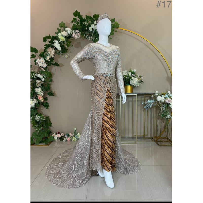 KEBAYA AKAD FULL PAYET//KEBAYA AKAD BEREKOR//GAUN PENGANTIN//KEBAYA