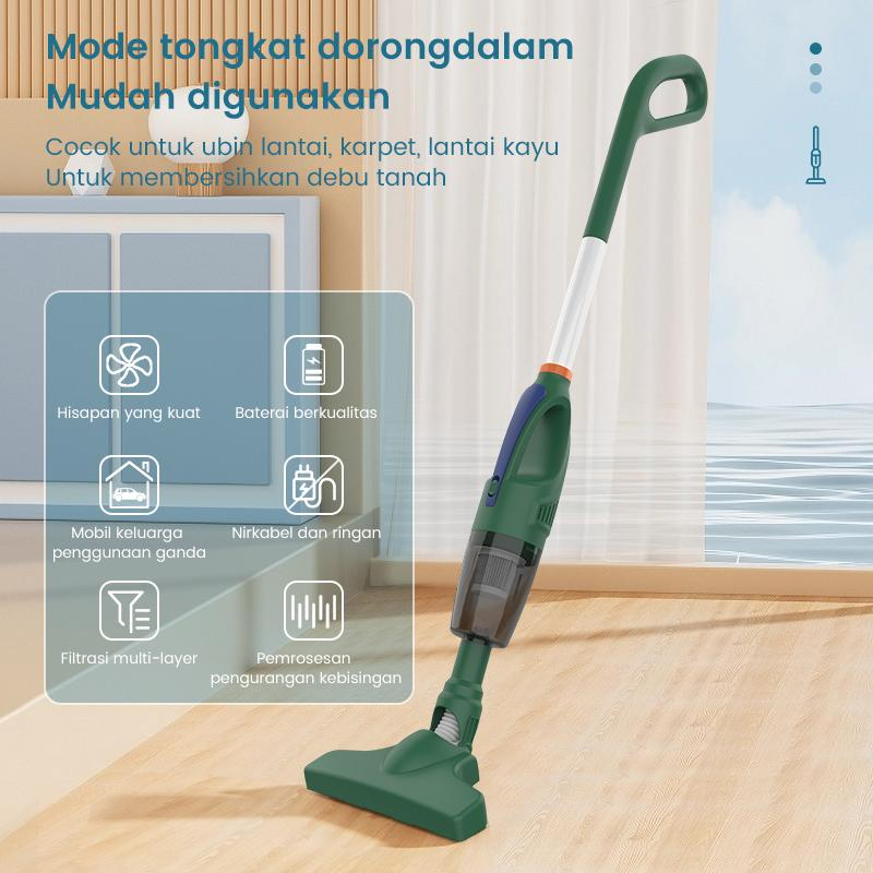Weyon Sakura X57 Vacuum Cleaner Wireless Penyedot debu 3-in-1 yang kuat penyedot debu multifungsi dan multi-skenario
