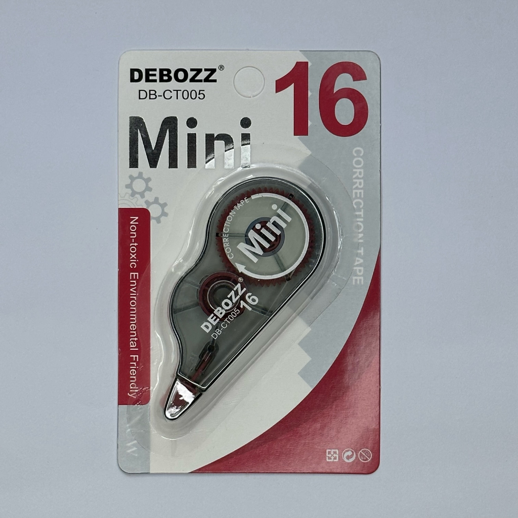

Correction Tape DEBOZZ CT-005 / TipEx / Stipo / Tip Ex Pita / Koreksi / Penghapus / Tip-Ex / Tipe X