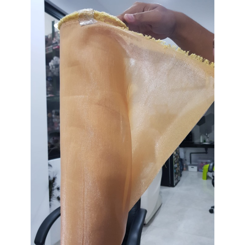 kain satin emas / satin gold, saten emas, kain emas, kain gold