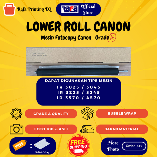 LOWER ROLLER ROLL CANON IR 3225 / 3245 / 4570 Grade A