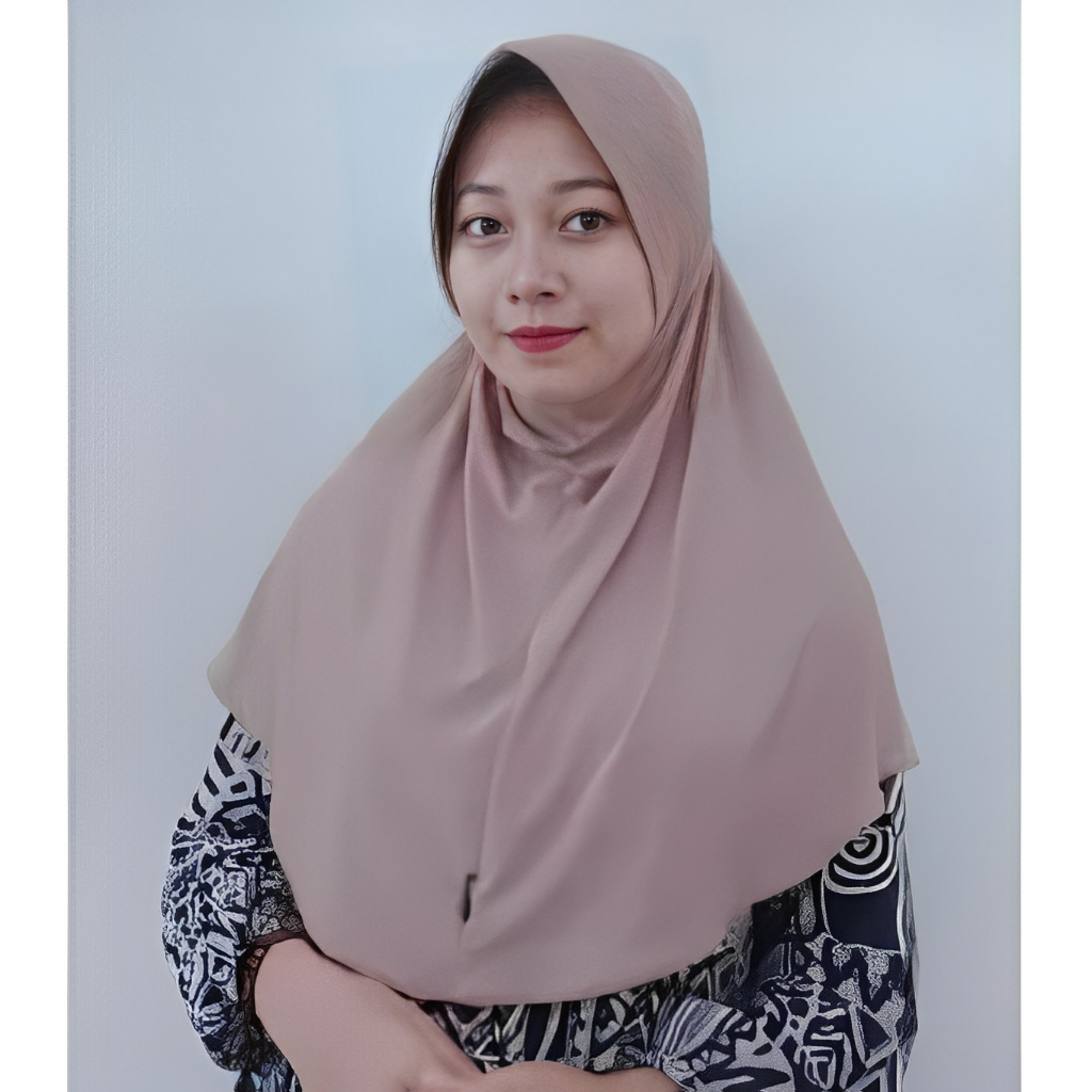 HIJAB INSTAN POLOS SEDADA OVAL PAD SEDANG