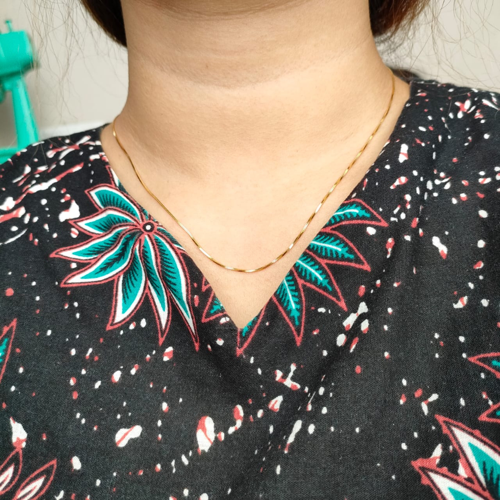 Kalung Emas 17K - 4.1 Gr Kadar 750 - 5233