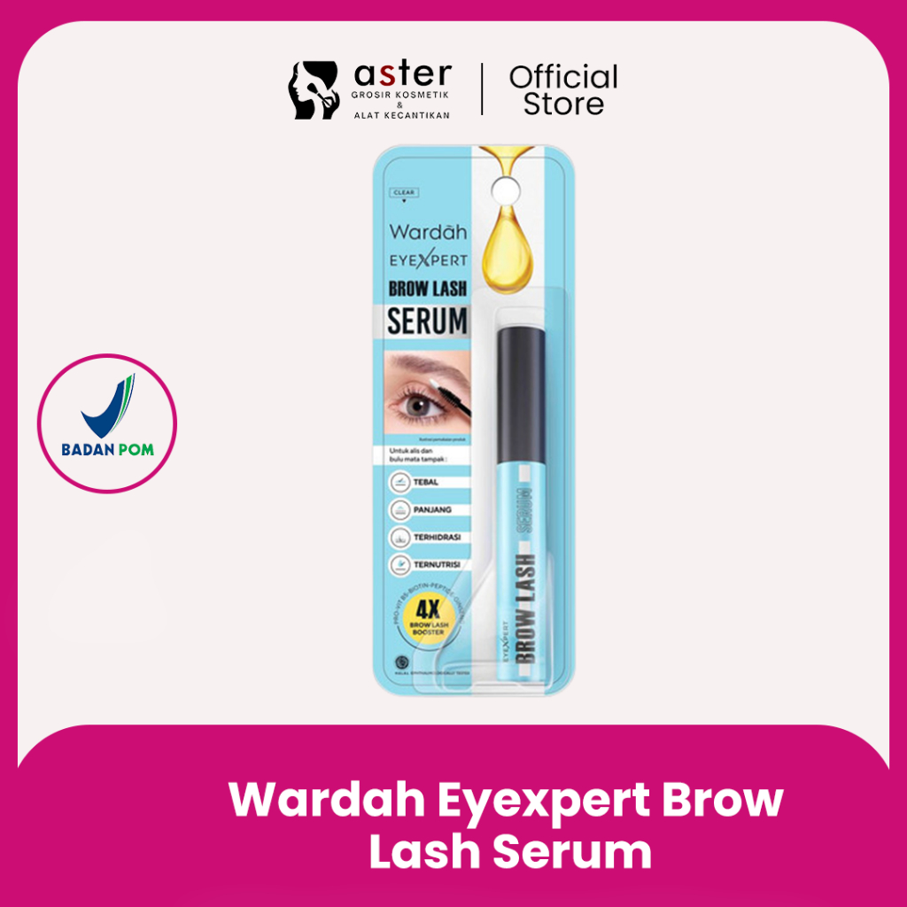 Aster Kosmetik - Wardah Eyexpert Brow Lash Serum