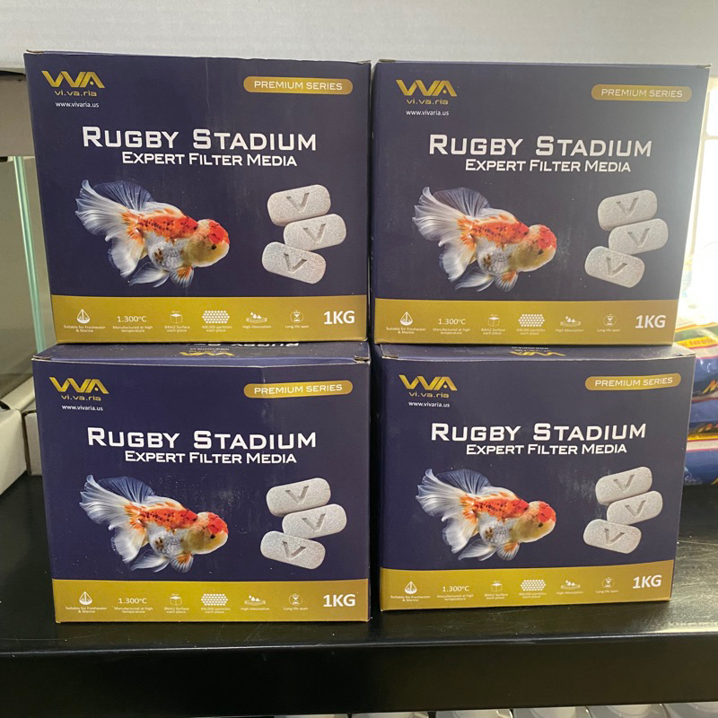 Vivaria Stadium Expert Filter Media Filter model Rugby Media Filter 1kg ORIPACK