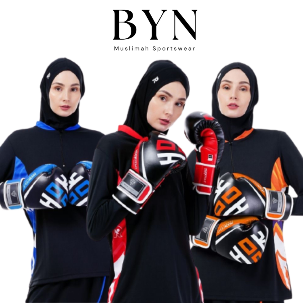 Rocella Kaos Starla - BAJU OLAHRAGA  WANITA MUSLIMAH LENGAN PANJANG ATASAN SPORTY HIJAB