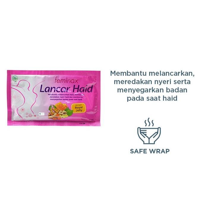 Feminax Lancar Haid Cair with Royal Jelly Sachet 15ml