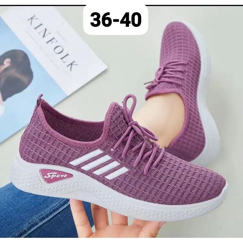 sneakers rajut wanita sneakers wanita import