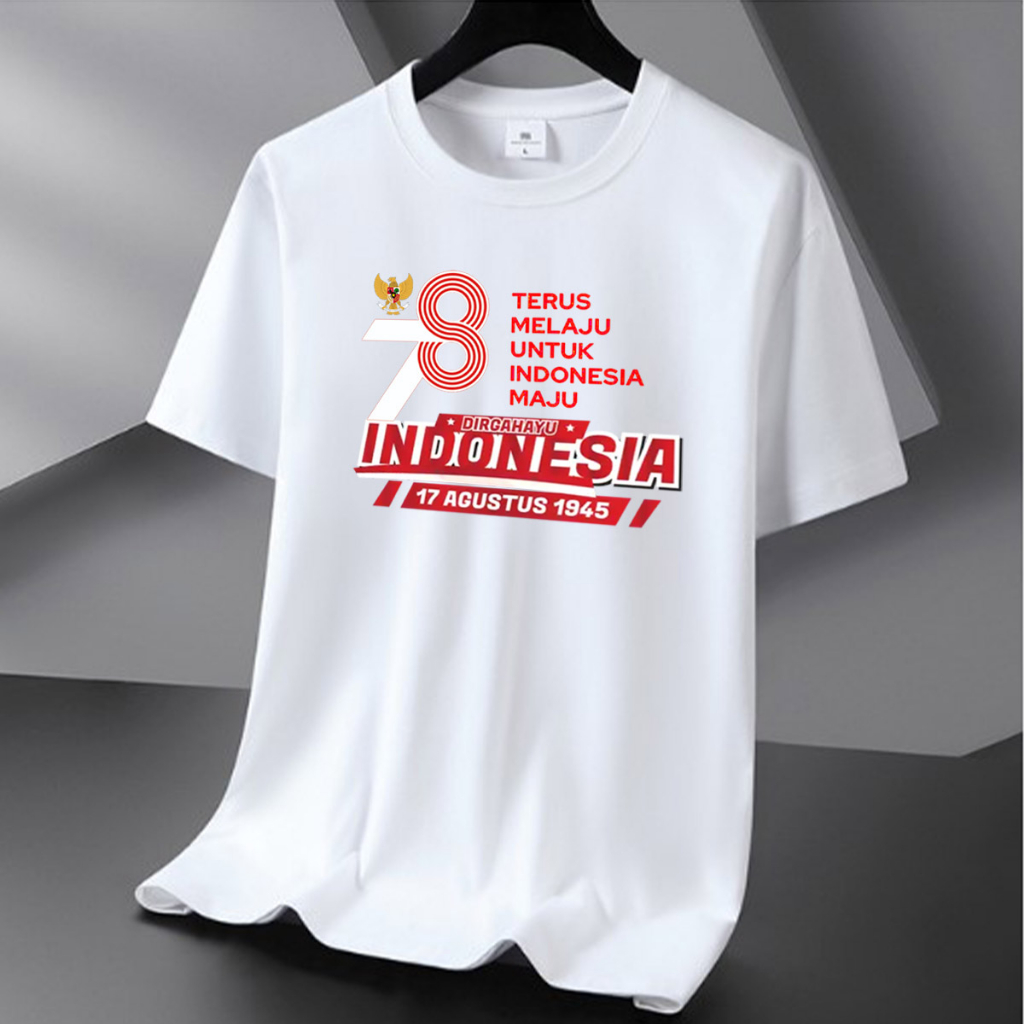 Kaos Hut RI Indonesia Dewasa Pria dan Wanita