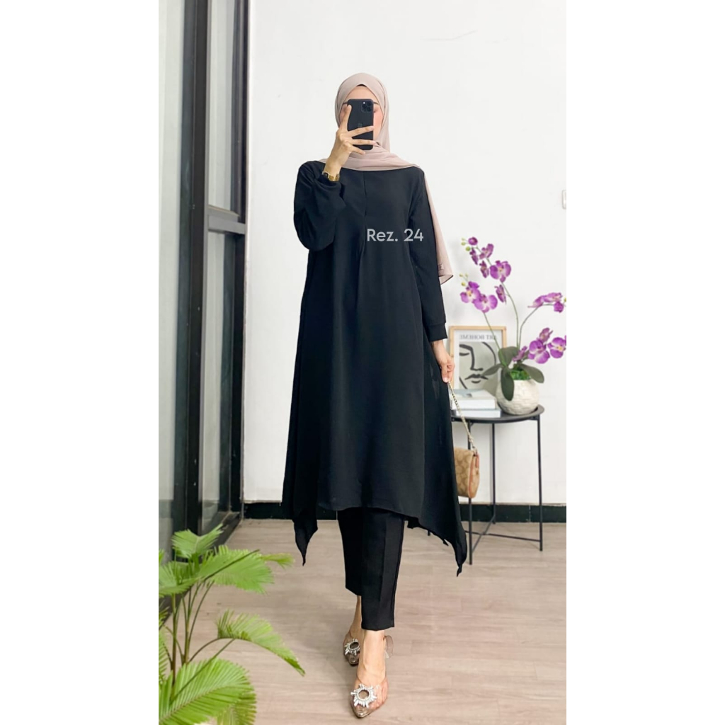 GRISYA TUNIK CRINKLE / ATASAN WANITA MUSLIM