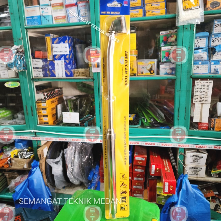 ALAT UKUR ANGIN BAN MOBIL TIRE PRESSURE GAUGE 200 psi AMERICAN TOOL