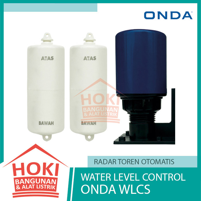 RADAR TOREN OTOMATIS ONDA WLCS - Pelampung Tangki / Tandon Air - Water Level Control Switch -