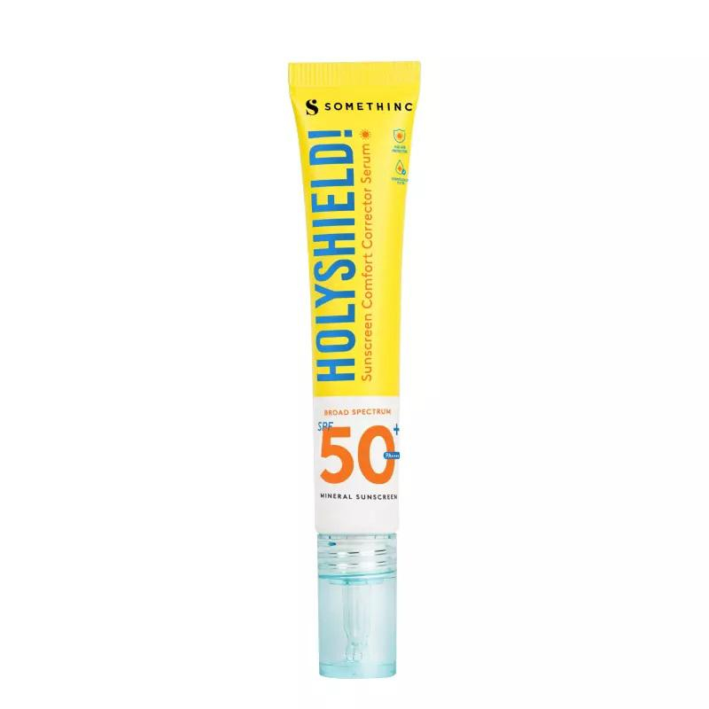 SOMETHINC Holyshield! Sunscreen Comfort Corrector Serum Gel/Stick/Cushion/Cleanser/Peptinol/Setting Spray/LoosePowder