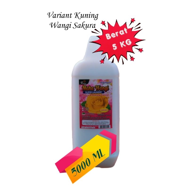 Pewangi Laundry 5 liter