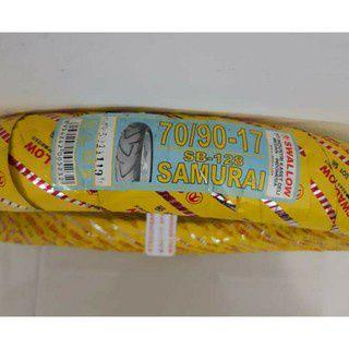 Ban Luar Motor Swallow 50,60,70,80 ring 17 Samurai Sb 128 ukuran 200,215,250, 275 x17