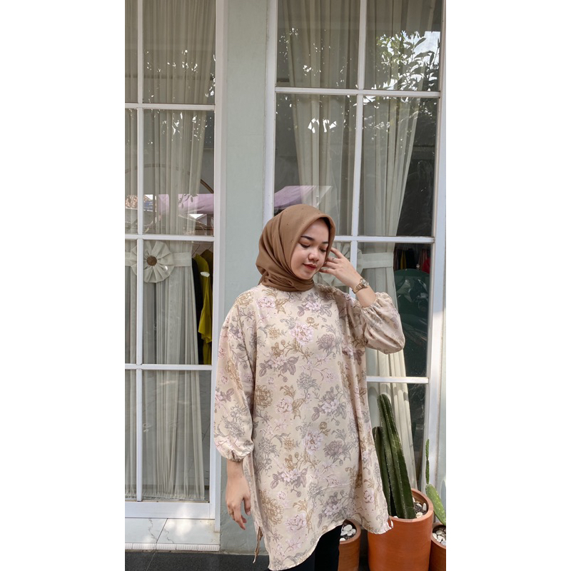 BAJU ATASAN TUNIC LEXA ARMANY SILK