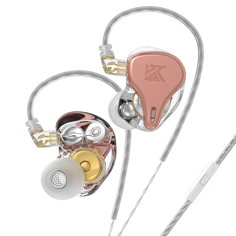 Knowledge Zenith IEM KZ x HBB DQ6s - with Mic - Dynamic Driver - Garansi Resmi 1 Tahun