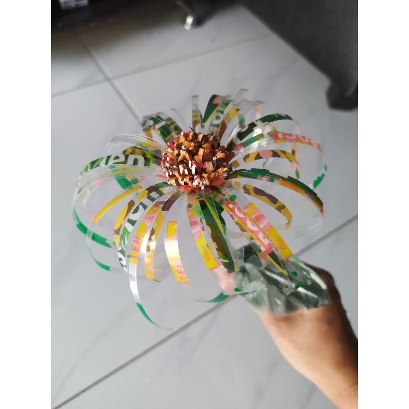 prakarya botol plastik bekas - prakarya dari cup bekas - daur ulang botol bekas - kerajinan tangan d