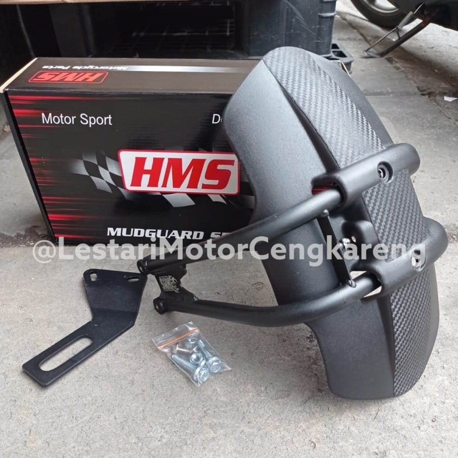 NEW MUD GUARD UNIVERSAL MUDGUARD MOTOR PELINDUNG LUMPUR HMS