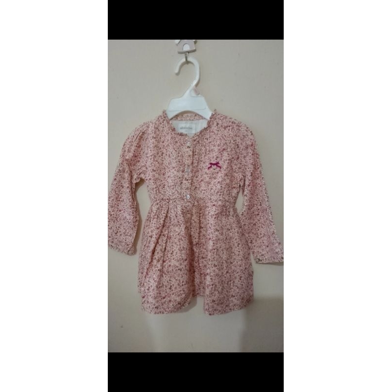 atasan vintage/ dress anak absorba size 2y
