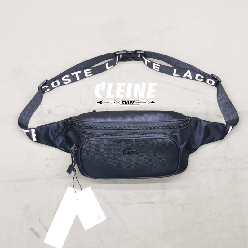 Waistbag / Tas Pinggang Pria Leather Grid