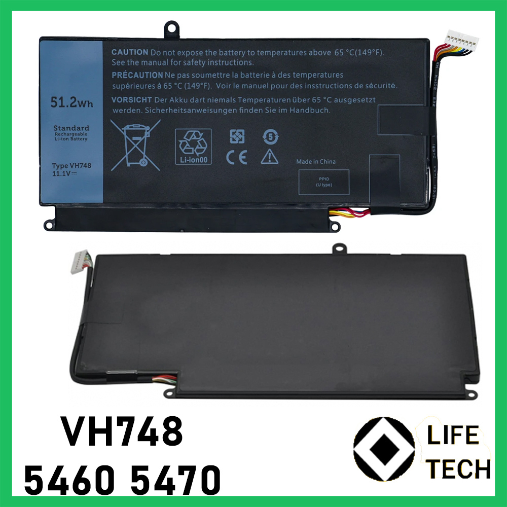 Baterai Laptop Dell Vostro 5460 SERIES 5470 SERIES 5560 SERIES V5460-2626 Inspiron 14 5439 SERIES VH748